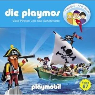 Die Playmos - Das Original Playmobil Hörspiel, Folge 67: Viele Piraten und eine Schatzkarte - , CD, 4260229662601