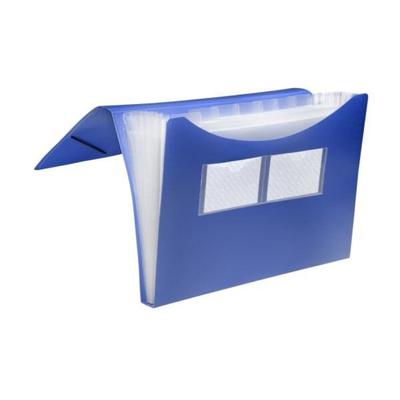 FolderSys Fächer-Tasche 7er blau 235 x 334 x 28 mm (HxBxT)