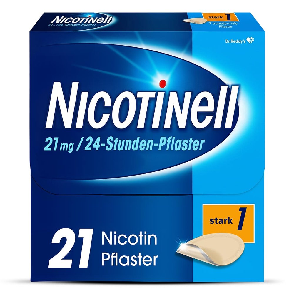 Cooper Consumer Health Deutschland GmbH Nicotinell 21mg/24-Stunden-Nikotinpflaster, Stark (1) 00110088