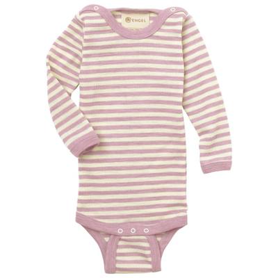 Engel - Baby-Body L/S mit Druckknöpfen auf den Schultern - Body Gr 62/68 rosa