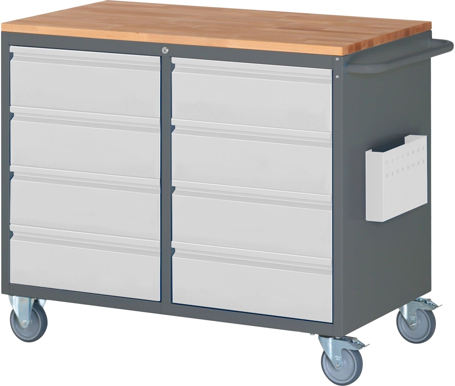 STIER Montagewagen Premium mit 8 Schubladen BxTxH 1145x650x975 mm (906134)