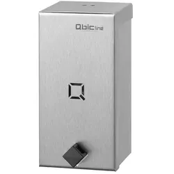 Qbic-line Seifenspender Sprühspender Edelstahl 400 ml geeignet für Sprühseife, Alkohol Flächendesinfektion
