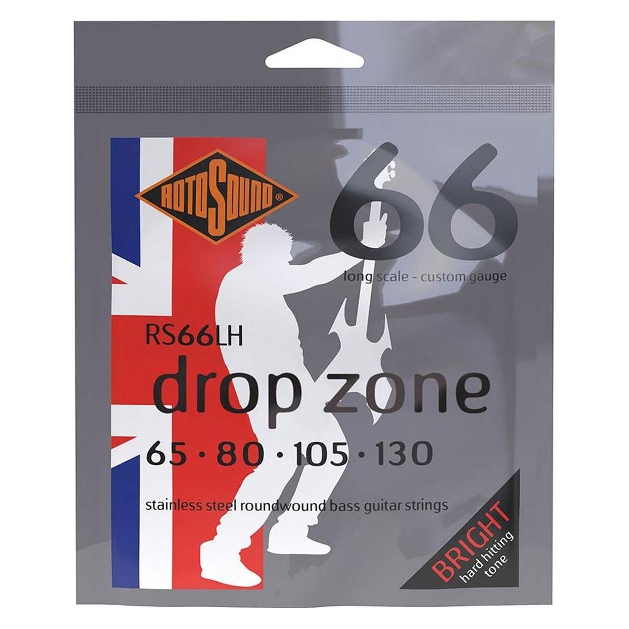 Rotosound RS66LH set elektrische bassnaren.065 -.130 (E-Gitarre) (37970061)