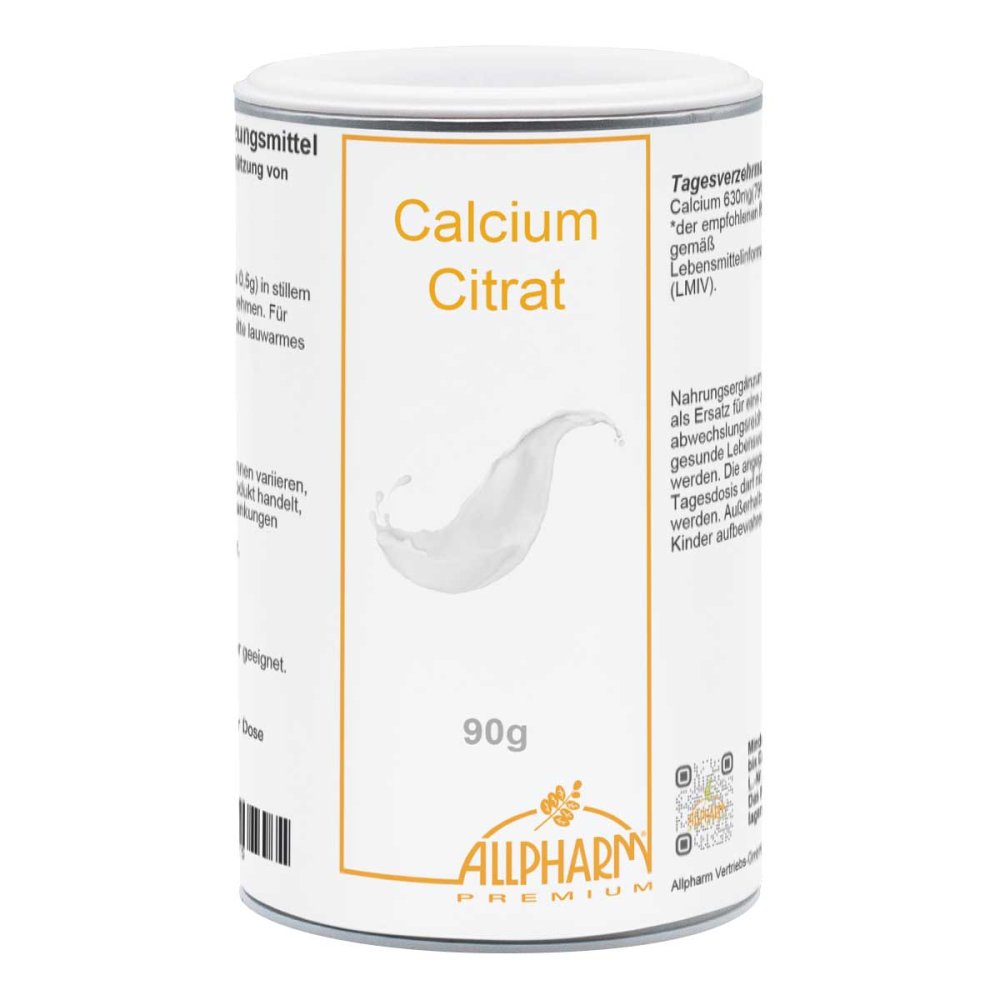 ALLPHARM Vertriebs GmbH Calciumcitrat Allpharm Premium Pulver 19512760