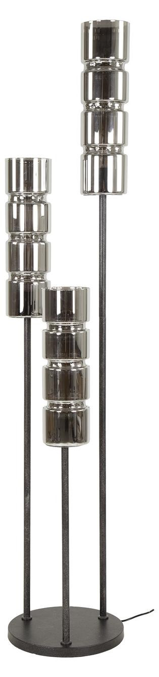 Giga Meubel Vloerlamp Cylinder 3-Lichts Getrapt Glas