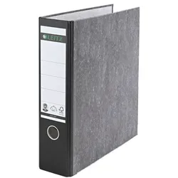 Leitz Qualitäts-Ordner »1070« A4 breit- mit 180° Befüllung ohne Schlitze schwarz, 8x31.8x28.5 cm