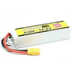 LemonRC Modellbau-Akkupack (LiPo) 14.8 V 6300 mAh Zellen-Zahl: 4 35 C Softcase XT90 15741