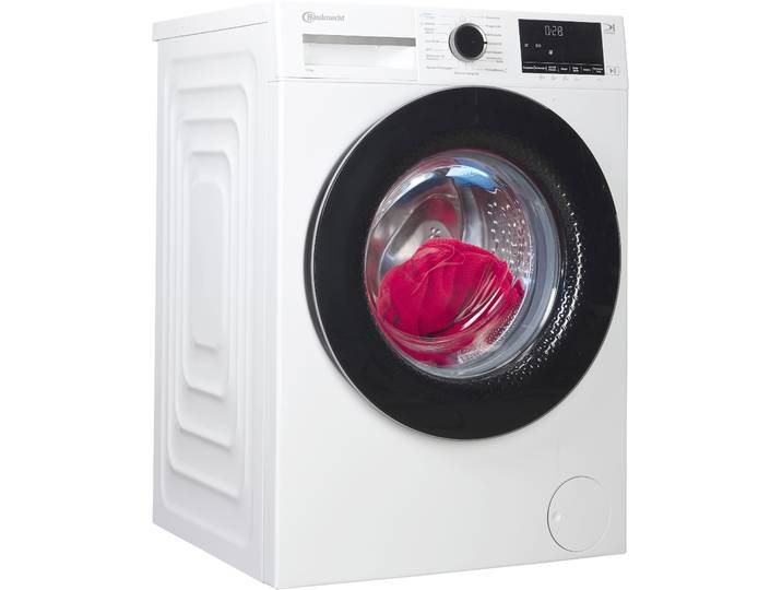 BAUKNECHT Waschmaschine B WM 10A9 BS , Energieeffizienz: A, weiß, B:60cm H:84,5cm T:58cm, Waschmaschinen, Große Familie, ein Waschgang – 10 kg für weniger Stress, Waschmaschine