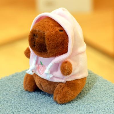 Modern Mode Marketplace Winged Capybara Plush Toy Cute Kawaii Stuffed Animal Gift pink hoodie