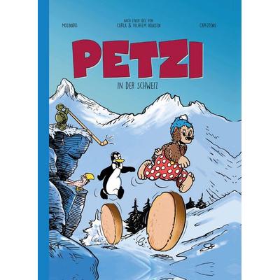 Petzi in der Schweiz, Gebundene Ausgabe von Thierry Capezzone,Yvan Molinaro,Carla Hansen,Vilhelm Hansen, Panini, 978-3-7416-4303-3