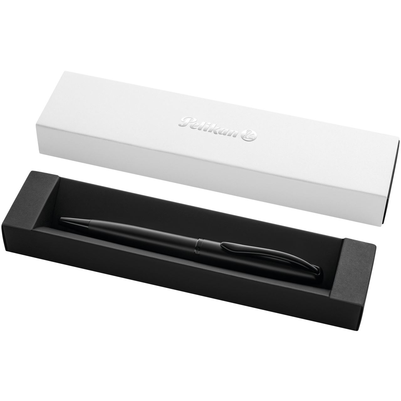 Pelikan Kugelschreiber Jazz Noble Elegance K36 Carbon Schwar Faltschachtel