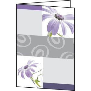 Sigel Grußkarten DC 174, Emotion, 105 x 148mm (A6), Klappkarten, 25 Stück