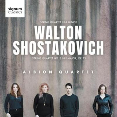 Streichquartett in a-moll/Streichquartett in F-Dur - Albion Quartet, CD