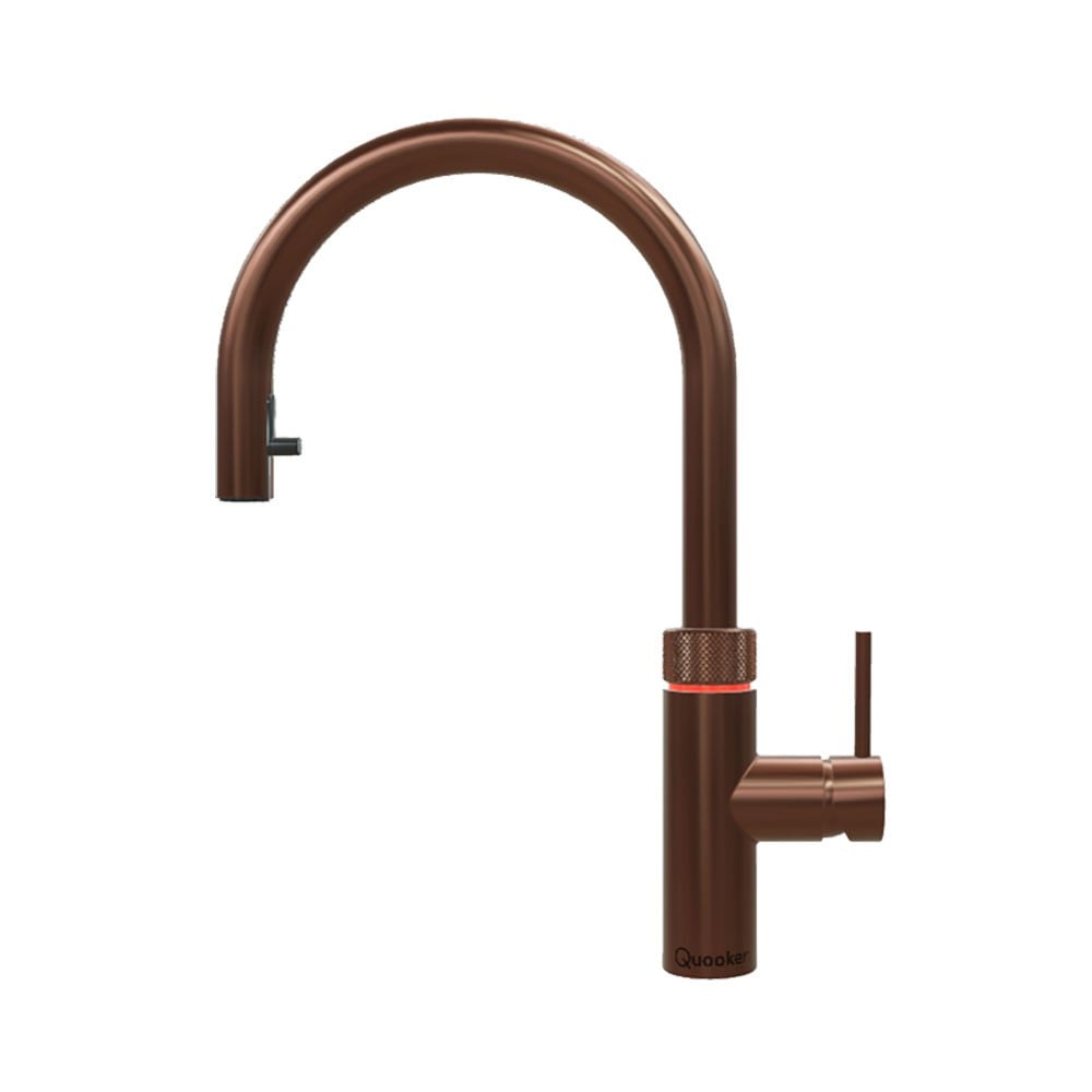 Quooker 3XRCO PRO3 Flex kraan in Rosé Koper