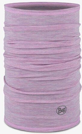 Buff Merino Lightweight Solid Pansy Tubular Neckwear