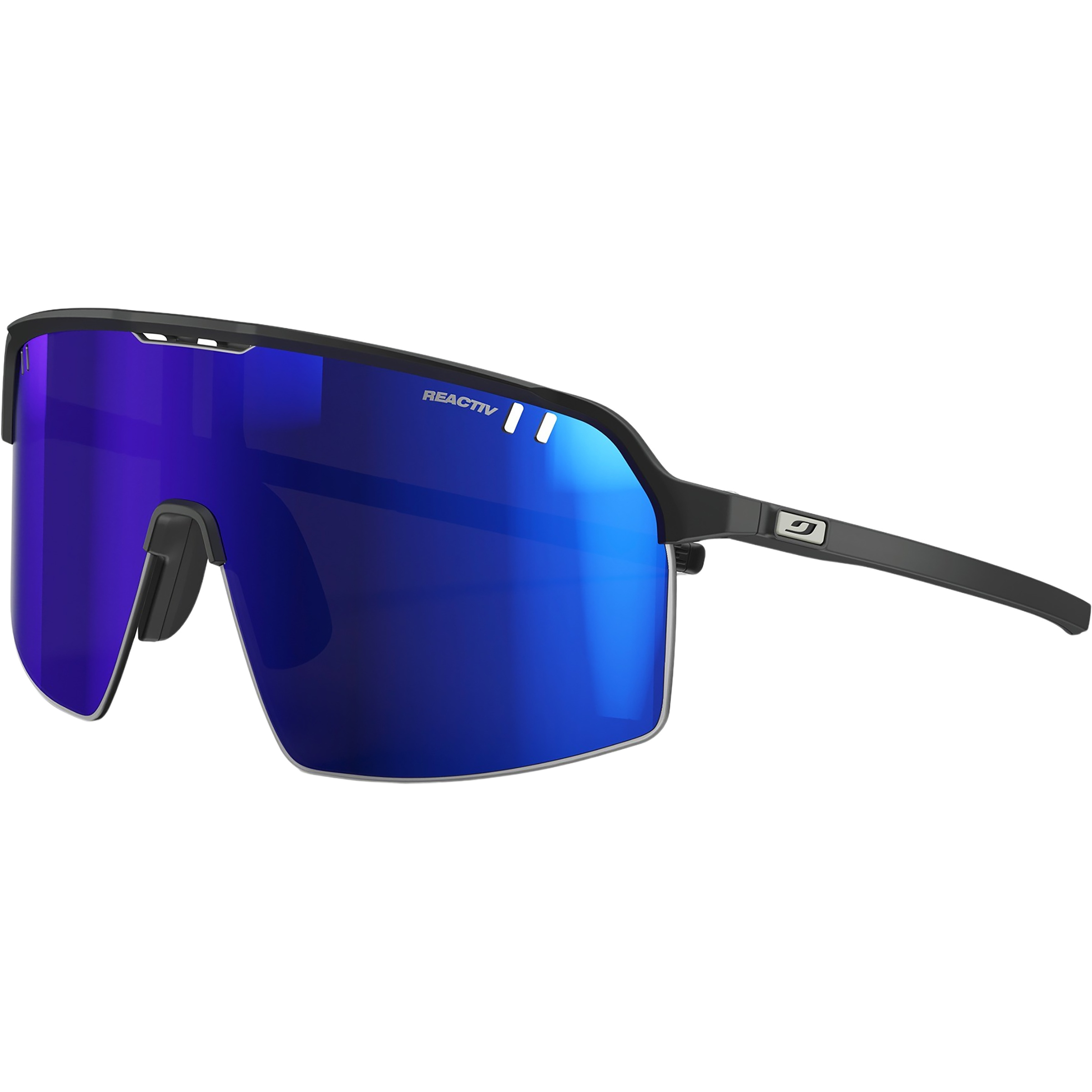 Julbo Intensity Reactiv 1-3 Sportbrille Sportbrillen & Sportsonnenbrillen schwarz Größe M Rennrad | Trailrunning