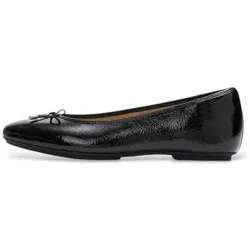 Fitflop für Damen. A0K-001 Ballerinas aus Leder Delicato Bow schwarz (36), Wohnung, Keine, Klassisch, Lackleder