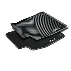 Original Audi A4 Allwetter Gummifußmatte vorn, schwarz 8W1061501  041