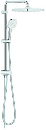 Grohe Tempesta 250 Duschsystem Cube 26977001 mit Umstellung für die Wandmontage, chrom