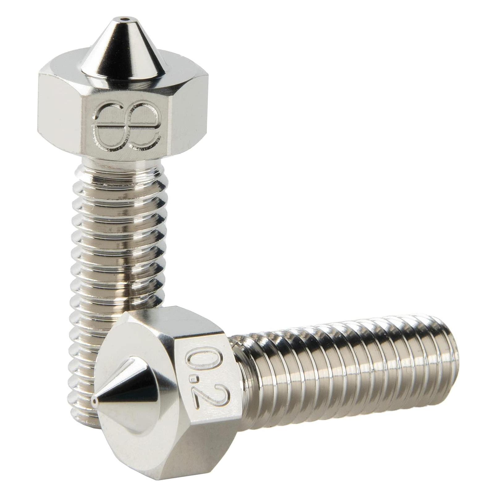 Dropeffect XG M4 Threaded Plated Copper Nozzle 0.2/1.75mm (1126-00A-15-03-00)