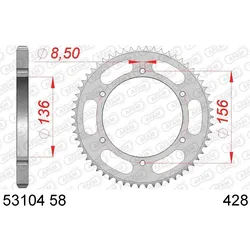 Afam Kettenrad 53104