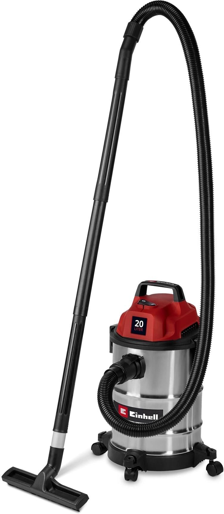 EINHELL Nass-Trocken-Sauger "TC-VC 2045 S", silber (rot), Mehrzwecksauger, Nass-Trocken-Sauger rot Einheitsgröße