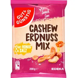 GUT&GÜNSTIG Cashew-Erdnuss-Mix Honig & Salz 200,0 g