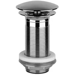 Gessi  Ablaufventil 1 1/4 mit offenem Ablauf für Becken ohne Überlauf, Schaftlänge 100mm, 1391, 01391713, Farbe: Messing Antik