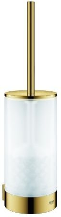 Grohe Selection WC-Bürstengarnitur 41076GL0 cool sunrise, Glas, Wandmontage, verdeckte Befestigung