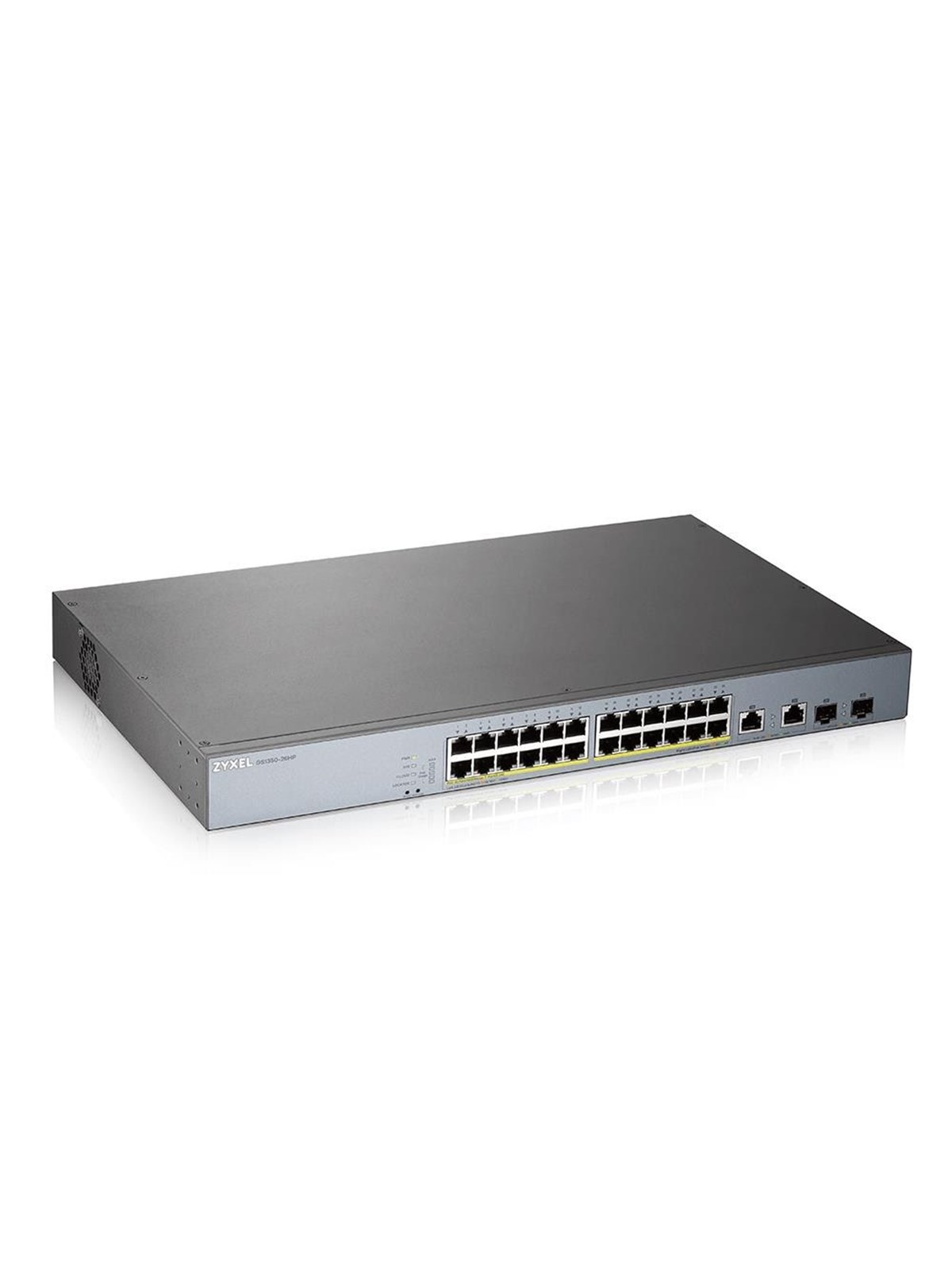 ZyXEL GS1350-26HP 24-port GbE Smart Managed PoE Switch with GbE Uplink