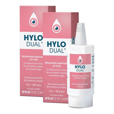 2x Hylo Dual Augentropfen 2x10 ml