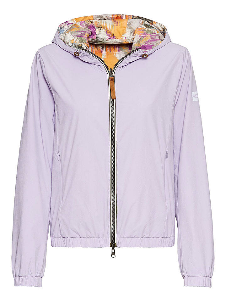 Camel Active Wende-Übergangsjacke in Lila/ Bunt - 40