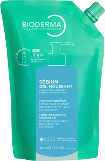 Bioderma Sébium Gel de Limpeza Recarga 400ml
