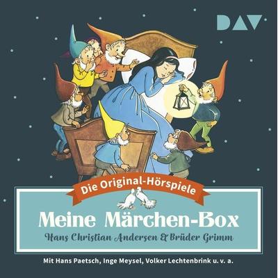 Meine Märchen-Box – Die 34 schönsten Märchen-Hörspiele - Jacob Grimm,Wilhelm Grimm,Hans Christian Andersen, CD, 9783742421265