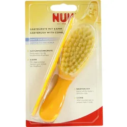 Nuk Babybürste mit Kamm (blisterkarte) 1 ST