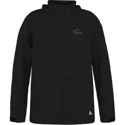 NORMANI OUTDOOR SPORTS Kinder-Regenjacke Seattle, Größe XXL in Schwarz Schwarz
