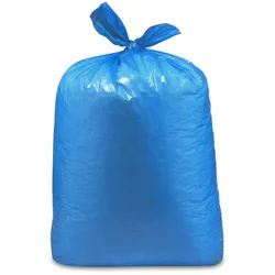 VEPATIM 50x Müllsäcke 120 Liter 70 x 110 cm STARK LDPE blau