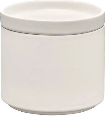 Blomus Pilar Opbevaringskrukke Small 400 Ml Moonbeam, Stentøj