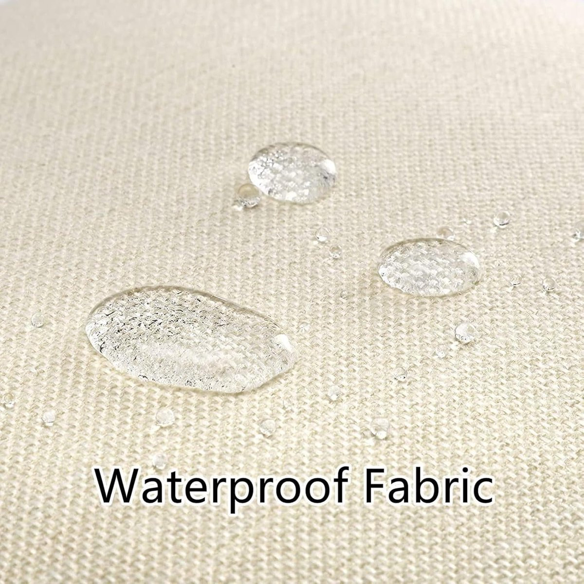 Waterproof linnen kussenhoes Lavendel 45 x 45 cm