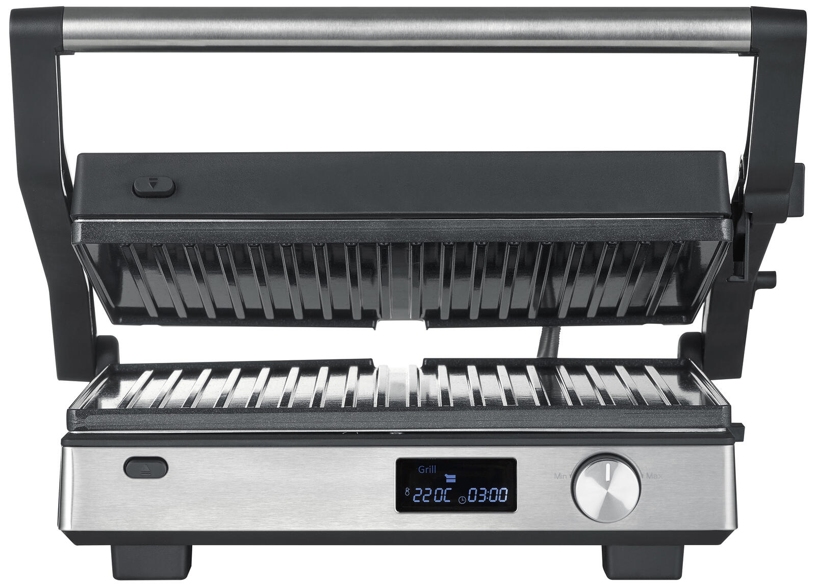 SEVERIN KG 2380 3in1 SEVINI FLEX Kontaktgrill schwarz/silber
