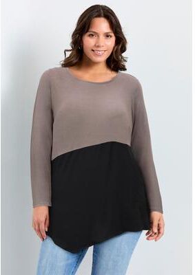 Plus Size Women's Carla Top by Avenue in Spice Texture (Size 30/32)