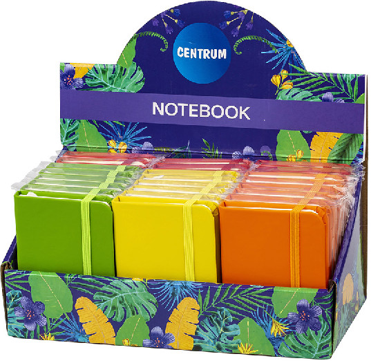Centrum 81132 Notitieboek A7 - 80 pagina's - Multicolor