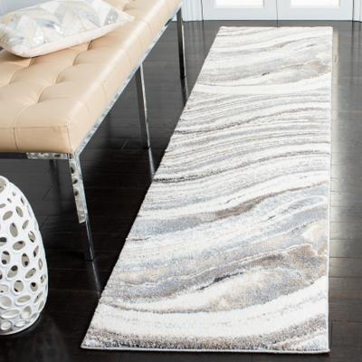 SAFAVIEH Cyrus Shag Sabrine Abstract 1-inch Thick Rug