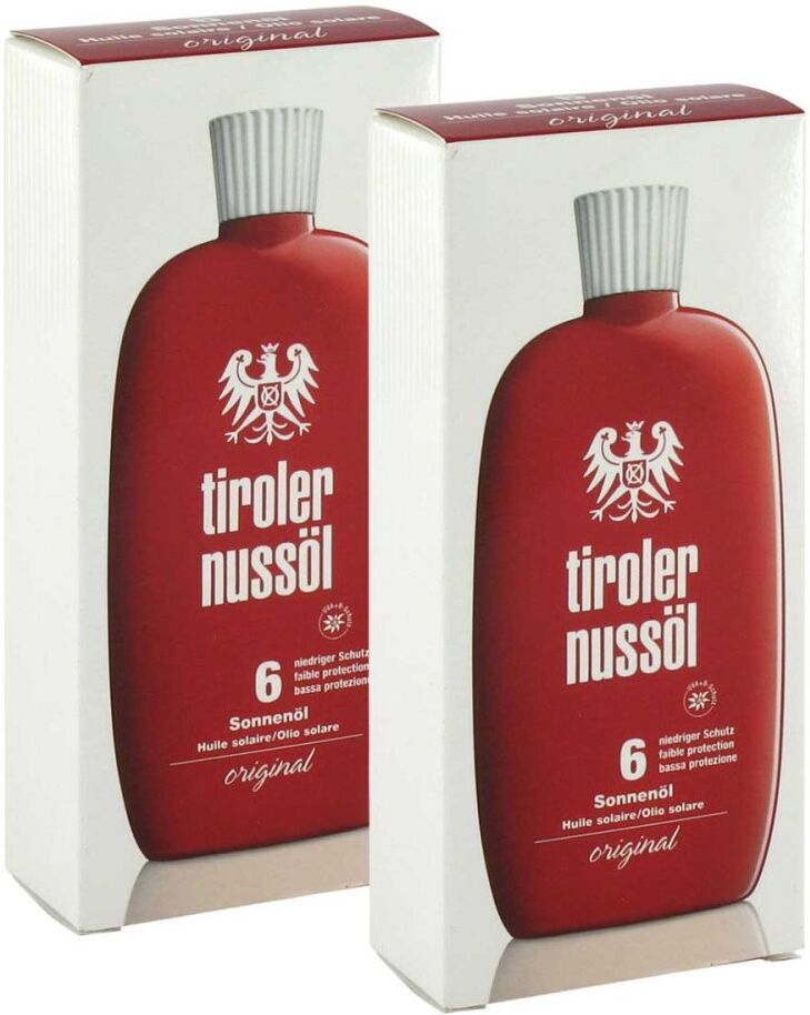 Dermapharm Tiroler Nussöl Original sonnenöl Wasserfest Lsf 6