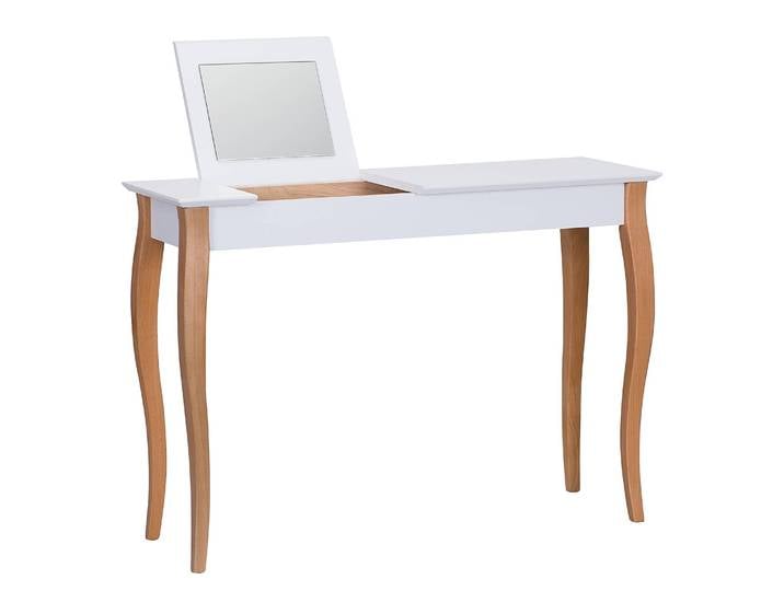 Coiffeuse 105cm Blanc/Blanc