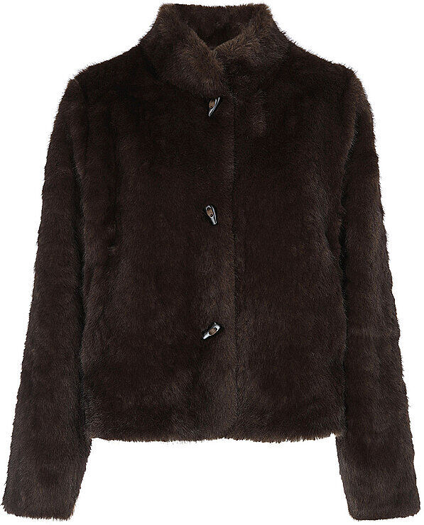 RINO&PELLE Jacke in Felloptik  braun   40 40