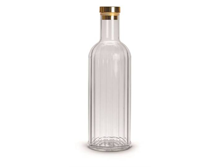 Flasche Easy Life gold Acryl B 9 H 29 cm 1 l - Farbe: gold/transparent - Material: Acrylglas