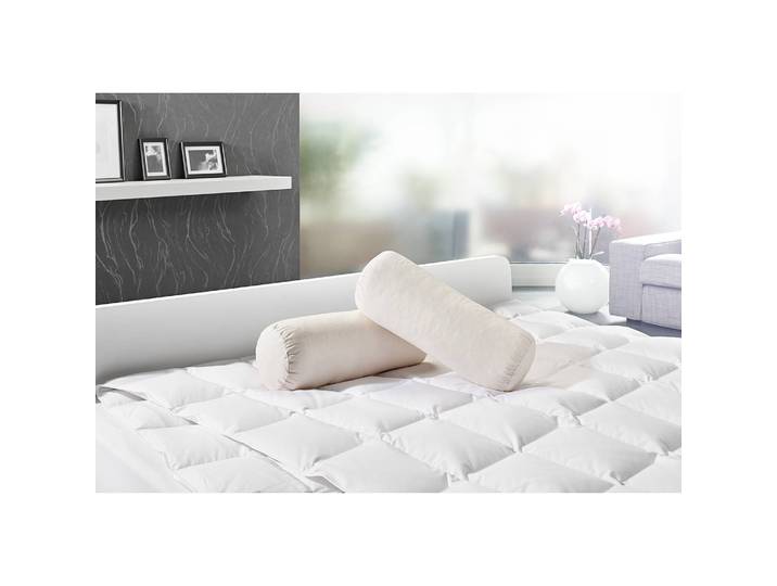 Coussin sans housse Nox Blanc 15 x 40 cm Housse de coussin : 100 % coton Rembourrage : 50 % plumes, 50 % billes de fibre creuse 50% plumes, 50%
