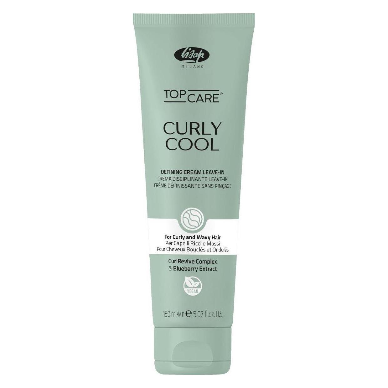 Lisap Top Care Curly Cool Defining Cream Leavein 150ml (Haarcreme, 150 ml) (LC0006)