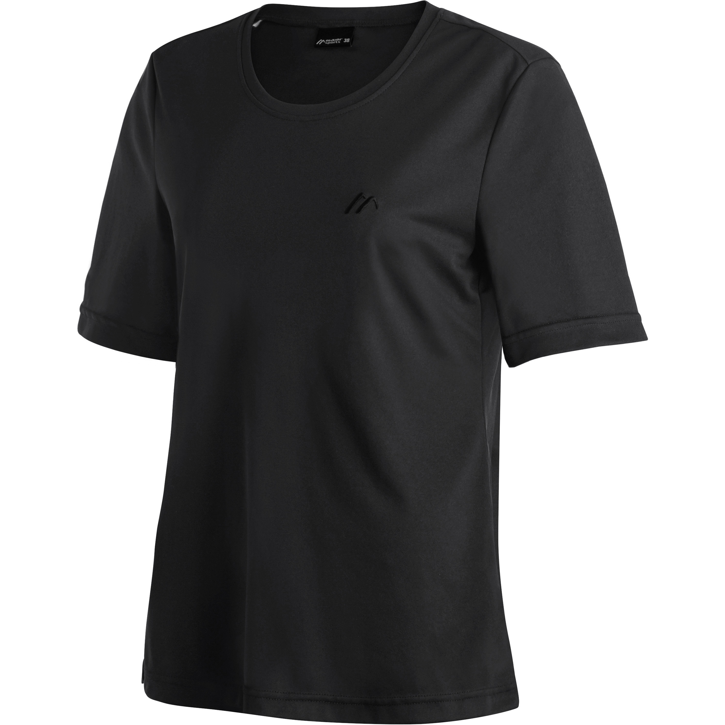 Maier Sports Waltraud Damen T-Shirts schwarz Größe XXL Trekking